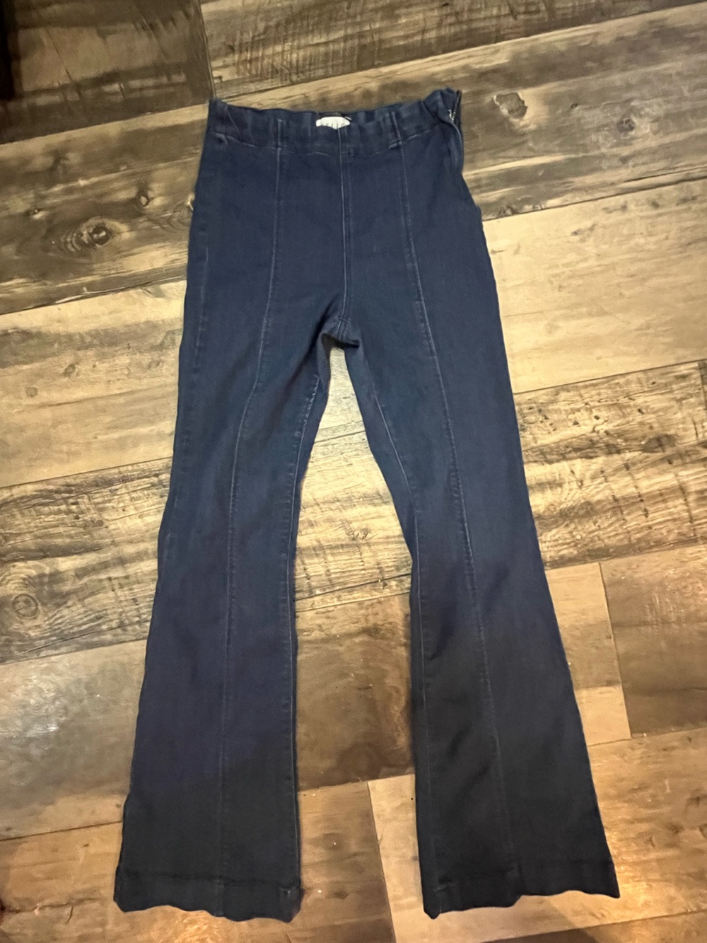 Cello High Rise Side Zip Skinny Jeans Women’s Medium Dark Wash Stretch